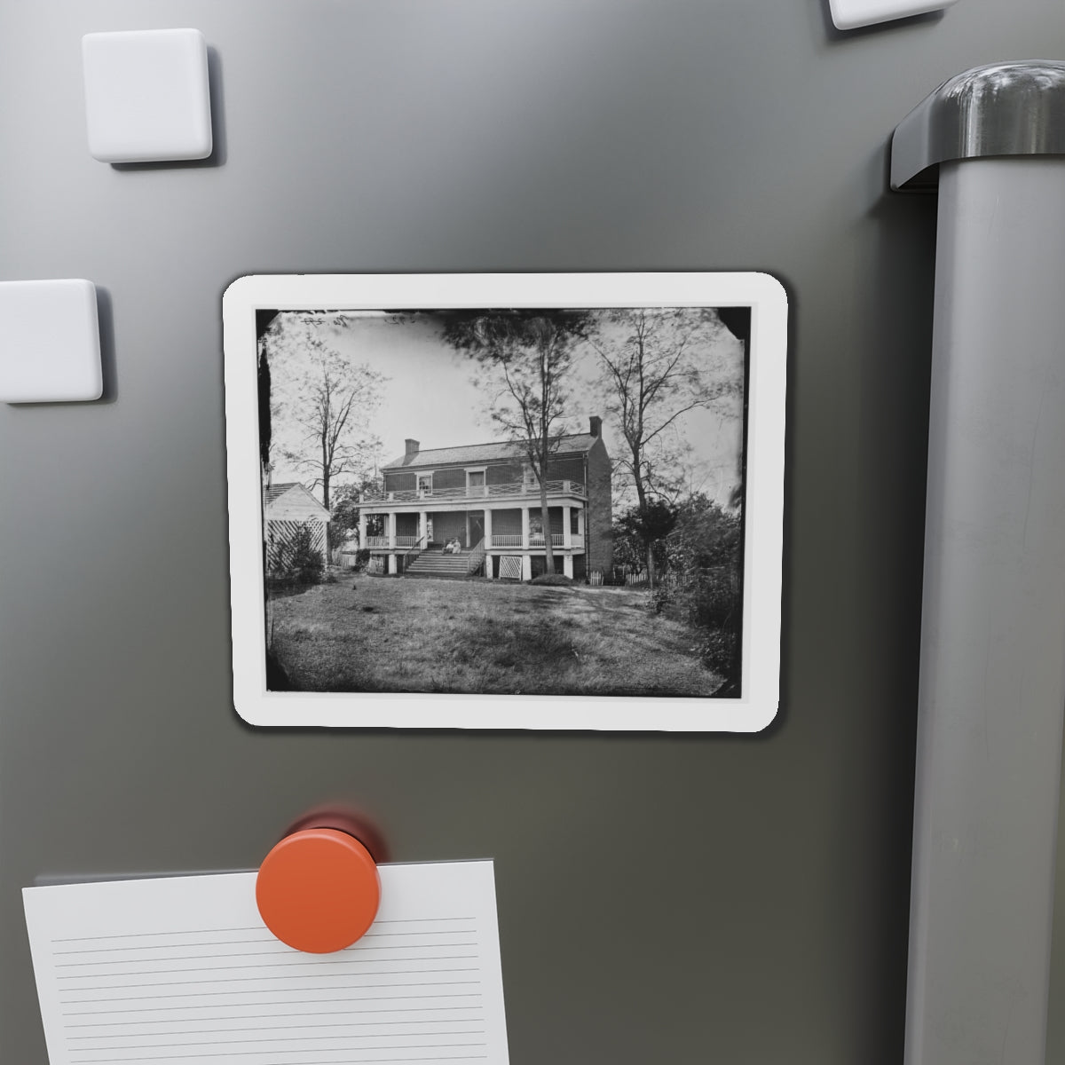 Appomattox Court House, Va. Mclean House (U.S. Civil War) Refrigerator Magnet-The Sticker Space