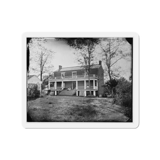 Appomattox Court House, Va. Mclean House (U.S. Civil War) Refrigerator Magnet-2" x 2"-The Sticker Space