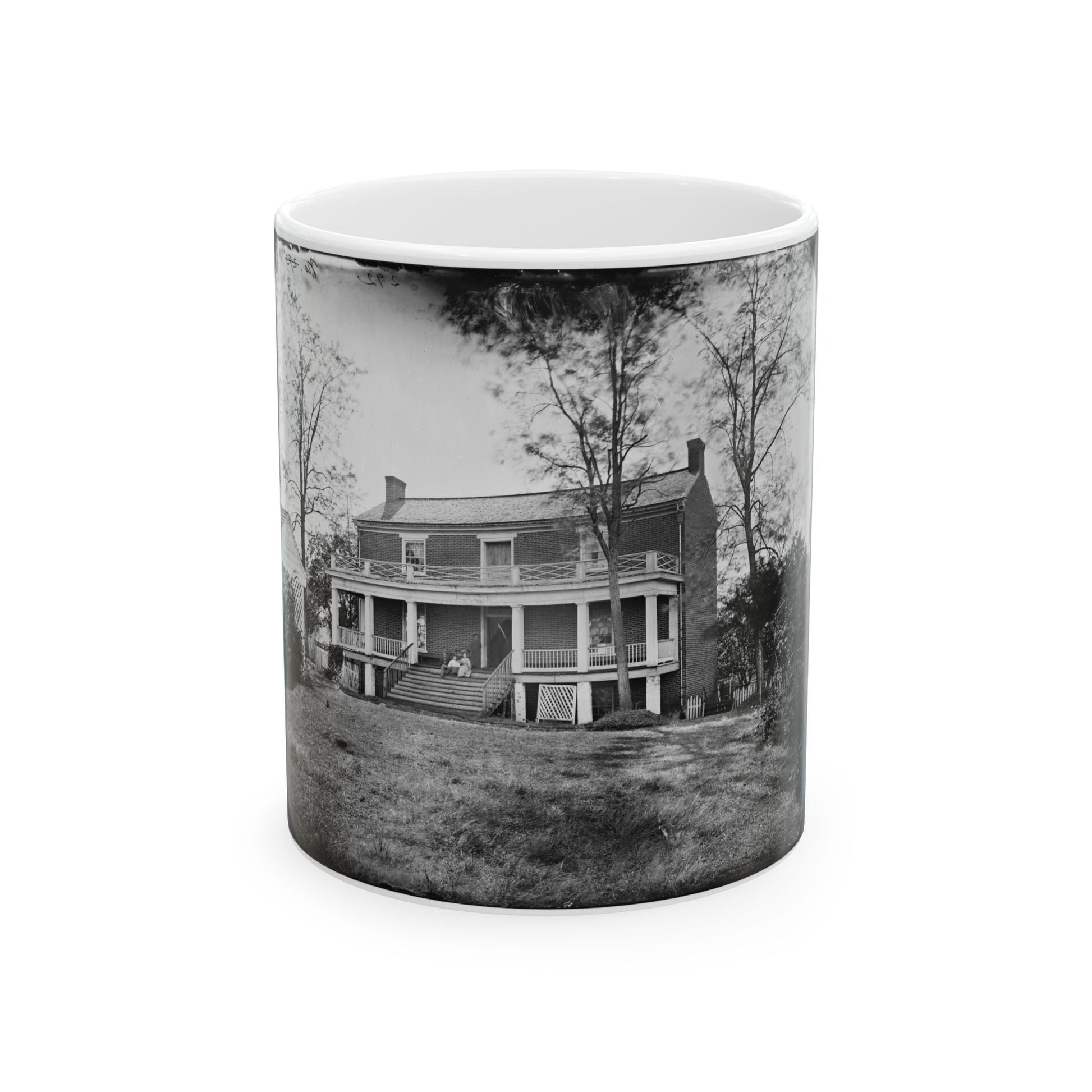 Appomattox Court House, Va. Mclean House (U.S. Civil War) White Coffee Mug-11oz-The Sticker Space