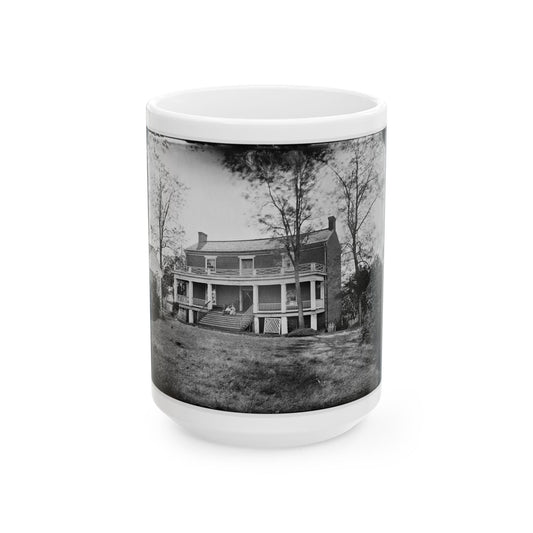 Appomattox Court House, Va. Mclean House (U.S. Civil War) White Coffee Mug-15oz-The Sticker Space