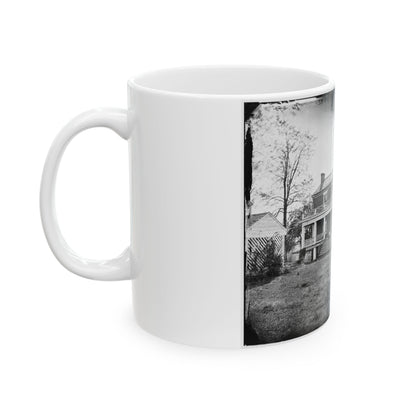 Appomattox Court House, Va. Mclean House (U.S. Civil War) White Coffee Mug-The Sticker Space