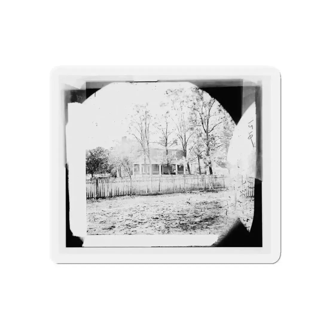 Appomattox Court House, Virginia. Mclean House (U.S. Civil War) Refrigerator Magnet - The Sticker Space