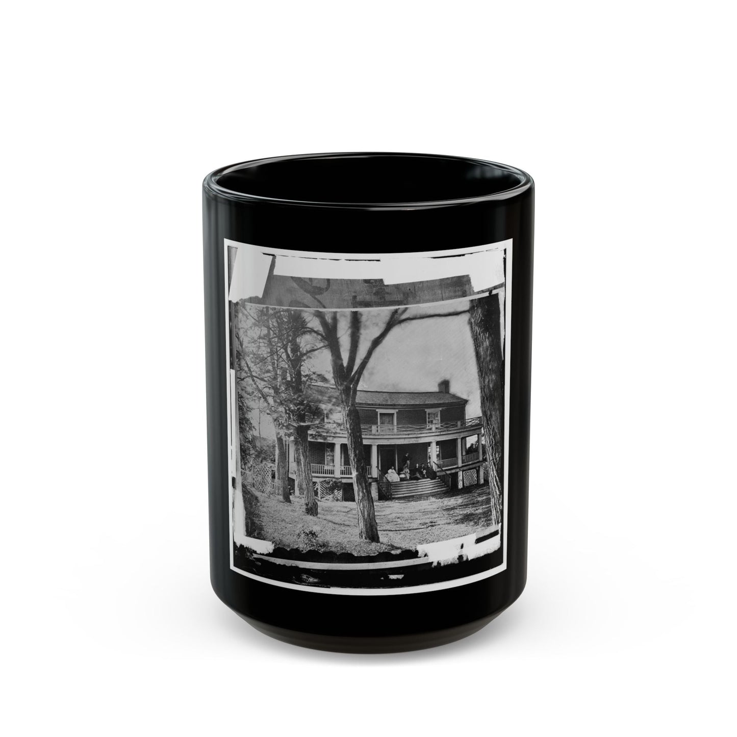 Appomattox Court House, Virginia. Mclean House 001 (U.S. Civil War) Black Coffee Mug