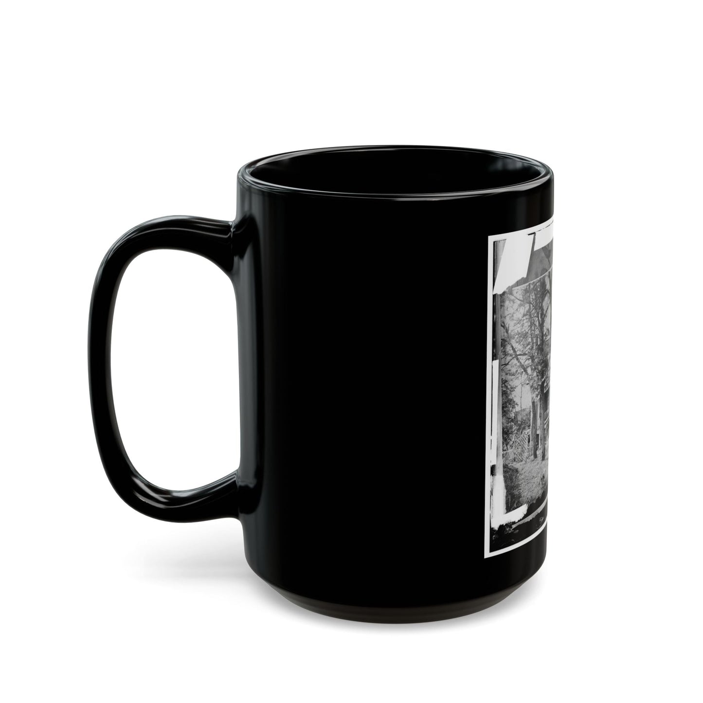 Appomattox Court House, Virginia. Mclean House 001 (U.S. Civil War) Black Coffee Mug