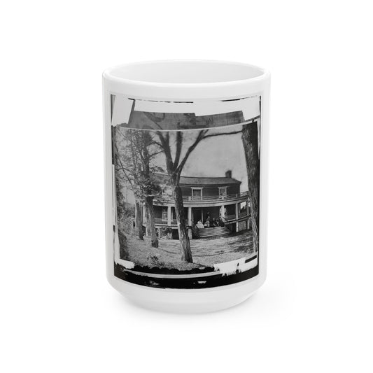 Appomattox Court House, Virginia. Mclean House 001 (U.S. Civil War) White Coffee Mug