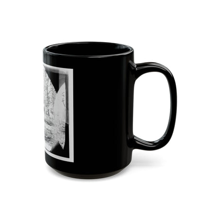 Appomattox Court House, Virginia. Mclean House (U.S. Civil War) Black Coffee Mug-The Sticker Space