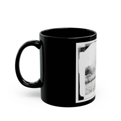 Appomattox Court House, Virginia. Mclean House (U.S. Civil War) Black Coffee Mug-The Sticker Space