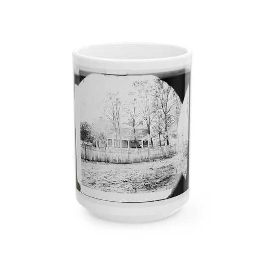 Appomattox Court House, Virginia. Mclean House (U.S. Civil War) White Coffee Mug-15oz-The Sticker Space