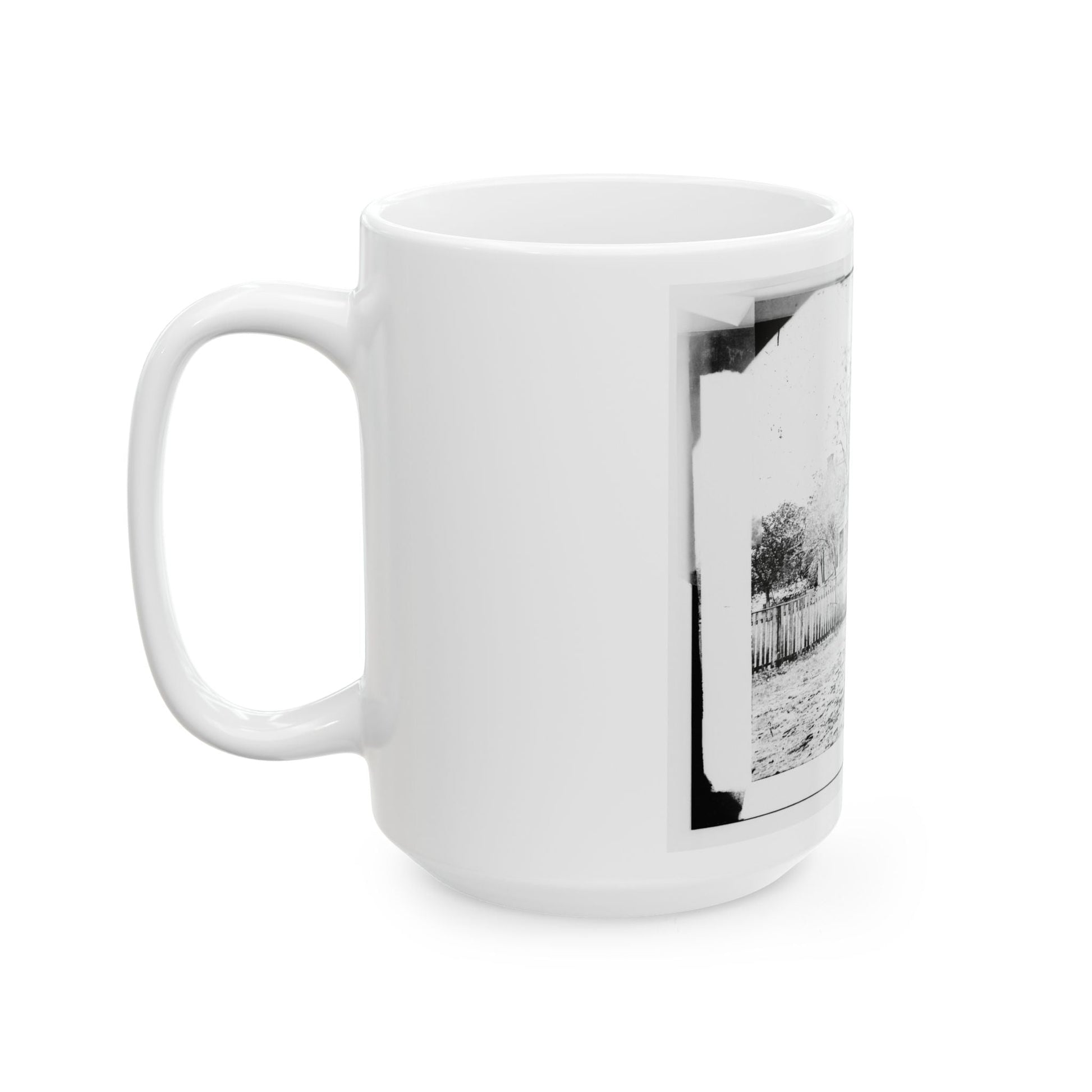 Appomattox Court House, Virginia. Mclean House (U.S. Civil War) White Coffee Mug-The Sticker Space