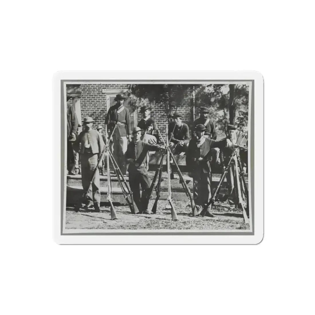Appomattox Courthouse, Va. April 1865 (U.S. Civil War) Refrigerator Magnet - The Sticker Space