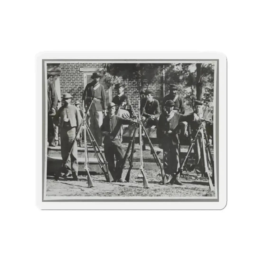 Appomattox Courthouse, Va. April 1865 (U.S. Civil War) Refrigerator Magnet - The Sticker Space