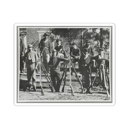 Appomattox Courthouse, Va. April 1865 (U.S. Civil War) STICKER Vinyl Kiss-Cut Decal 4 Inch White - The Sticker Space