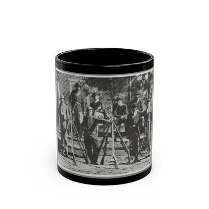 Appomattox Courthouse, Va. April 1865 (U.S. Civil War) Black Coffee Mug-11oz-The Sticker Space