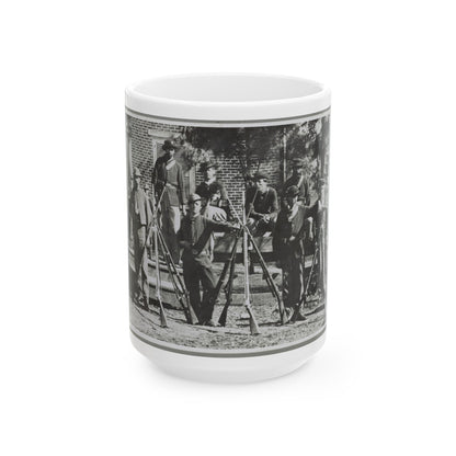 Appomattox Courthouse, Va. April 1865 (U.S. Civil War) White Coffee Mug-15oz-The Sticker Space