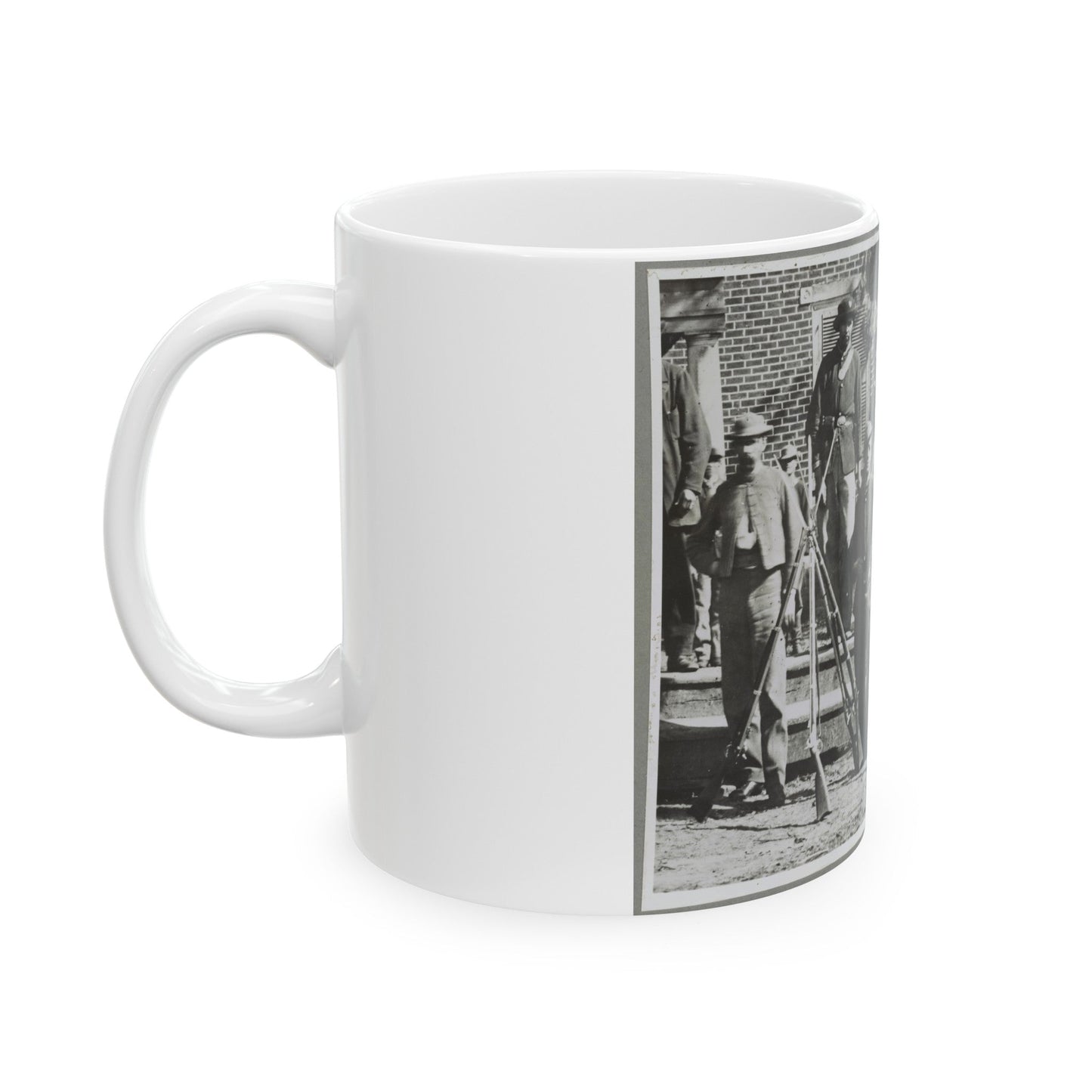 Appomattox Courthouse, Va. April 1865 (U.S. Civil War) White Coffee Mug-The Sticker Space