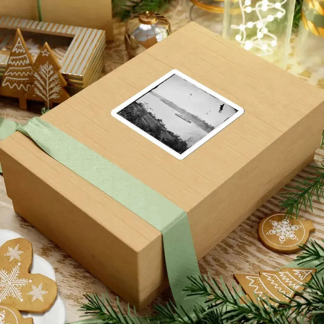 Appomattox River, Virginia. Boat on the Appomattox River-2 (U.S. Civil War) STICKER Vinyl Kiss-Cut Decal - The Sticker Space