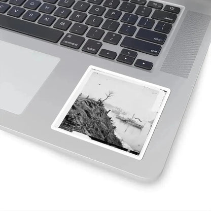 Appomattox River, Virginia. Boat on the Appomattox River-3 (U.S. Civil War) STICKER Vinyl Kiss-Cut Decal - The Sticker Space