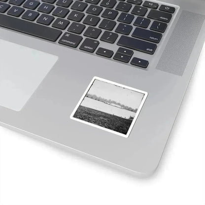 Appomattox River, Virginia. Boat on the Appomattox River (U.S. Civil War) STICKER Vinyl Kiss-Cut Decal - The Sticker Space