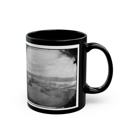 Appomattox River, Virginia. Medical Supply Boat Planter (U.S. Civil War) Black Coffee Mug