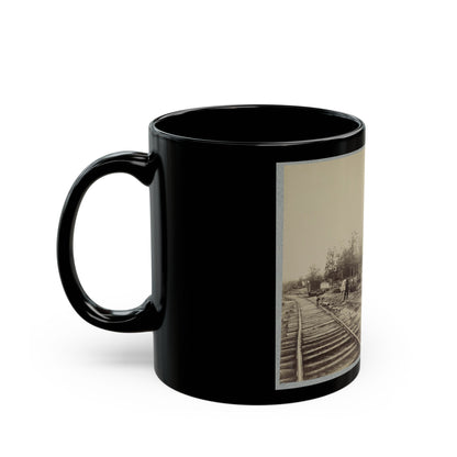 Appomattox Station, Va. (U.S. Civil War) Black Coffee Mug-The Sticker Space