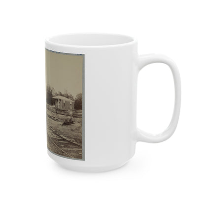 Appomattox Station, Va. (U.S. Civil War) White Coffee Mug-The Sticker Space