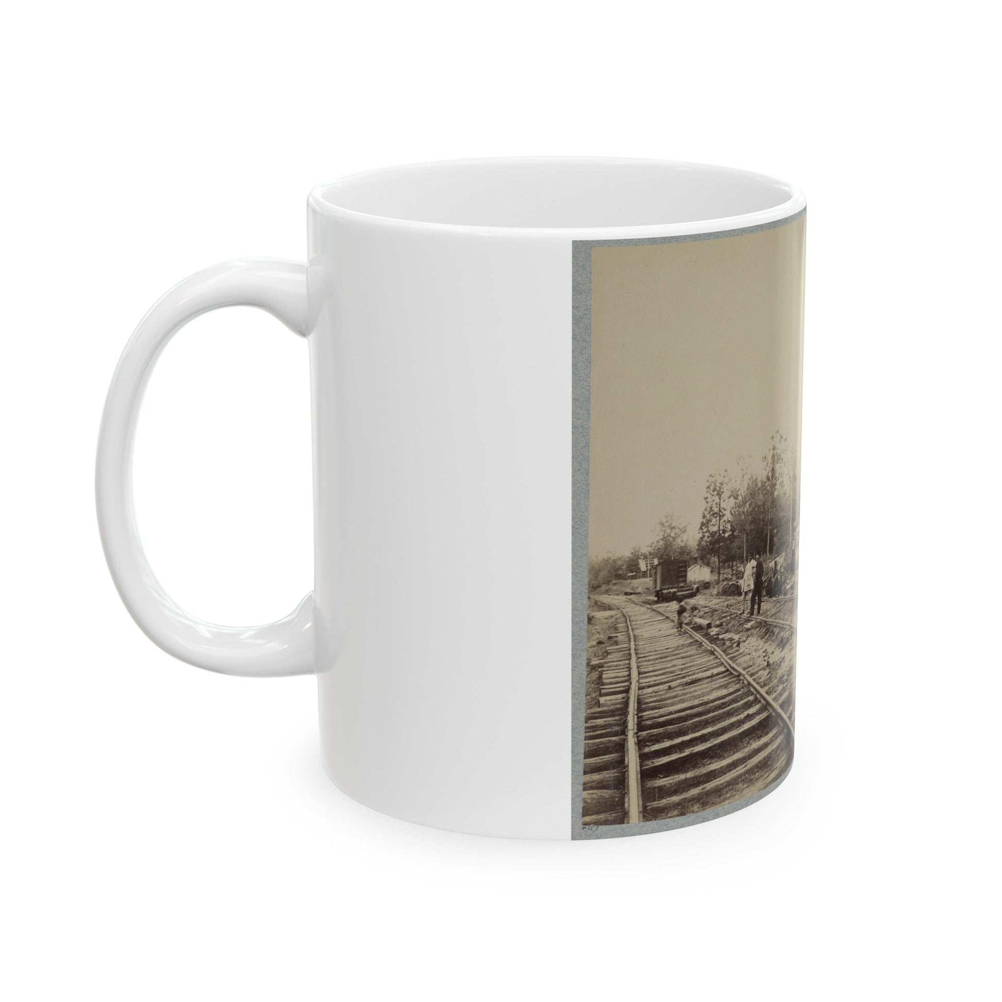 Appomattox Station, Va. (U.S. Civil War) White Coffee Mug-The Sticker Space