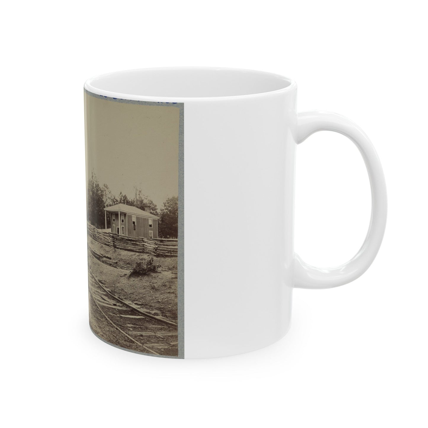 Appomattox Station, Va. (U.S. Civil War) White Coffee Mug-The Sticker Space