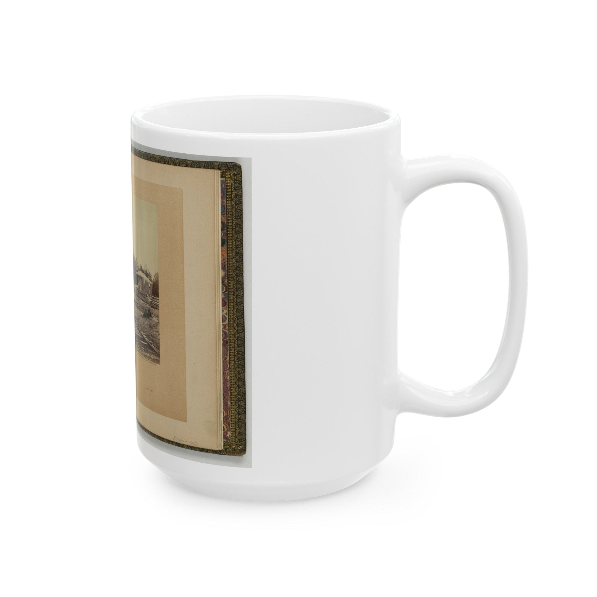 Appomattox Station, Virginia (U.S. Civil War) White Coffee Mug-The Sticker Space