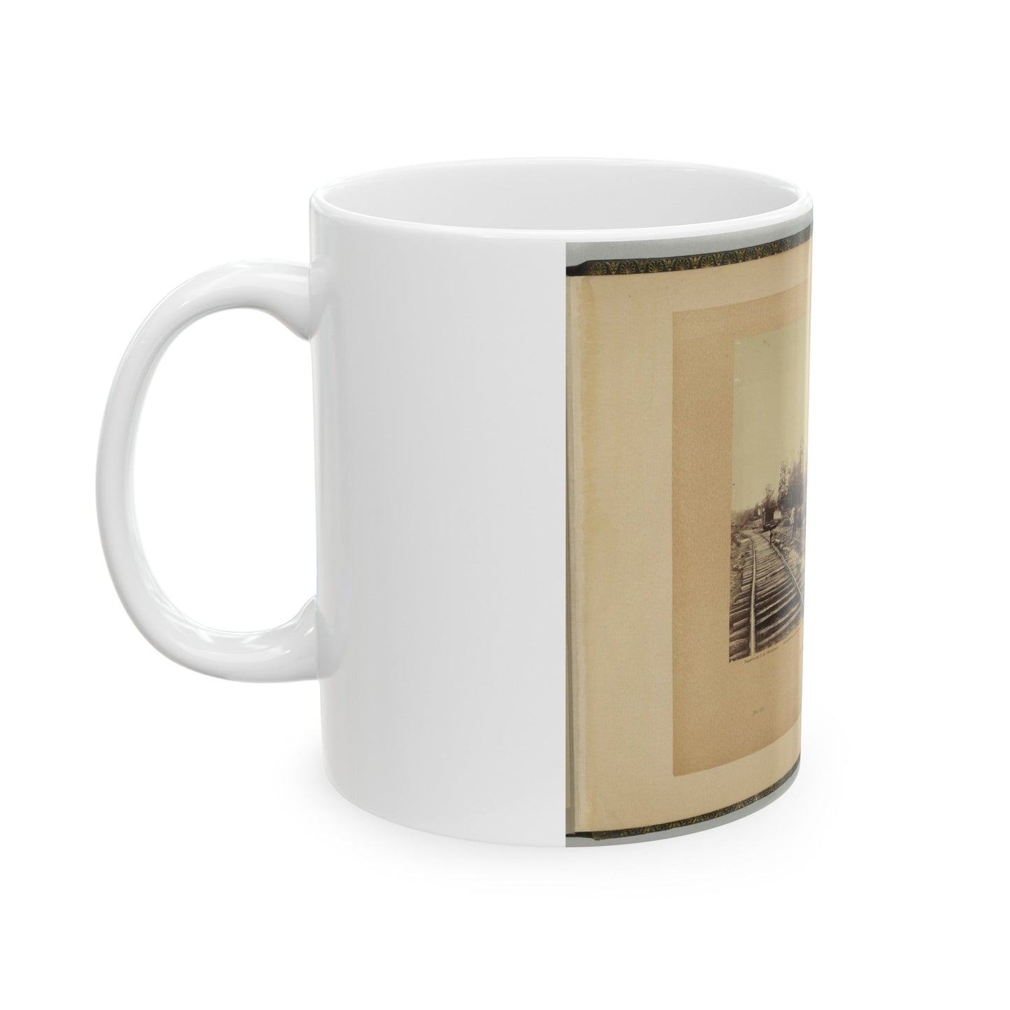 Appomattox Station, Virginia (U.S. Civil War) White Coffee Mug-The Sticker Space