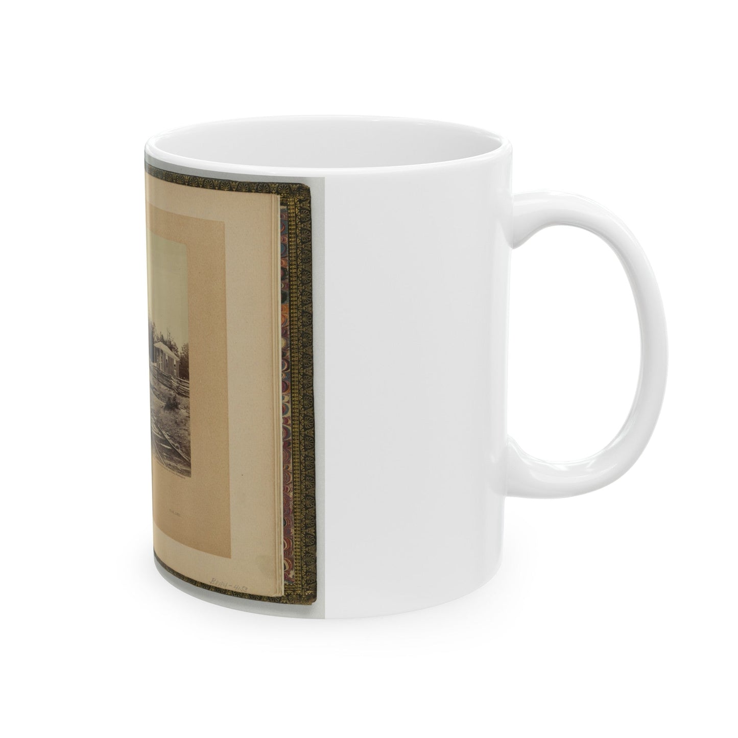 Appomattox Station, Virginia (U.S. Civil War) White Coffee Mug-The Sticker Space