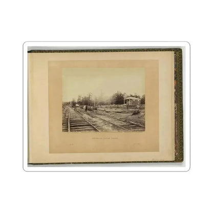 Appomattox Station, Virginia (U.S. Civil War) STICKER Vinyl Kiss-Cut Decal 4 Inch White - The Sticker Space