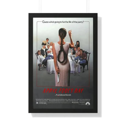 APRIL FOOL'S DAY 1986 - Framed Movie Poster - The Sticker Space