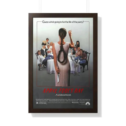 APRIL FOOL'S DAY 1986 - Framed Movie Poster - The Sticker Space