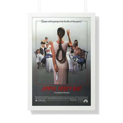 APRIL FOOL'S DAY 1986 - Framed Movie Poster - The Sticker Space