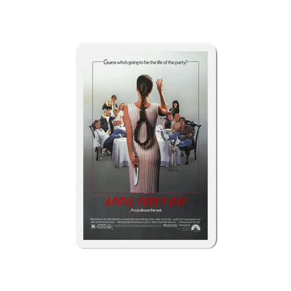APRIL FOOL'S DAY 1986 Movie Poster - Refrigerator Magnet 6 Inch - The Sticker Space