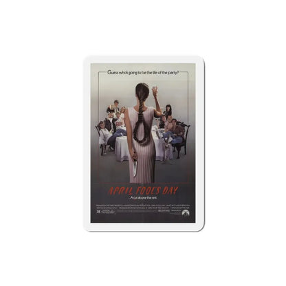 April Fool's Day 1986 Movie Poster Refrigerator Magnet - The Sticker Space