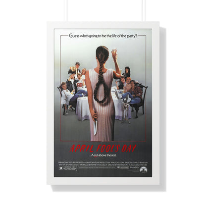 APRIL FOOL'S DAY 1986 - Framed Movie Poster-20" x 30"-The Sticker Space