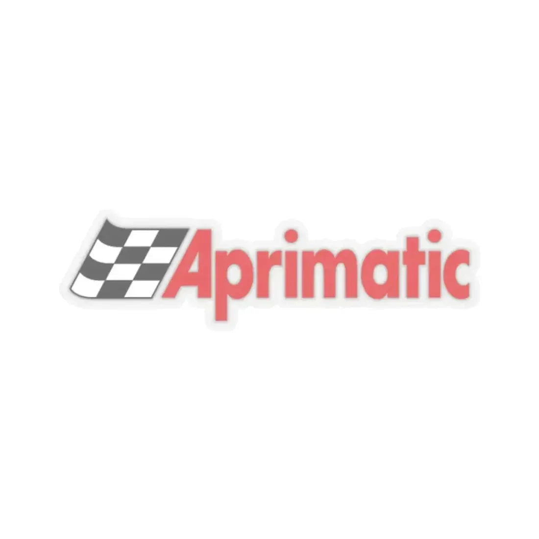 Aprimatic (Logo) STICKER Vinyl Kiss-Cut Decal 2 Inch Transparent - The Sticker Space