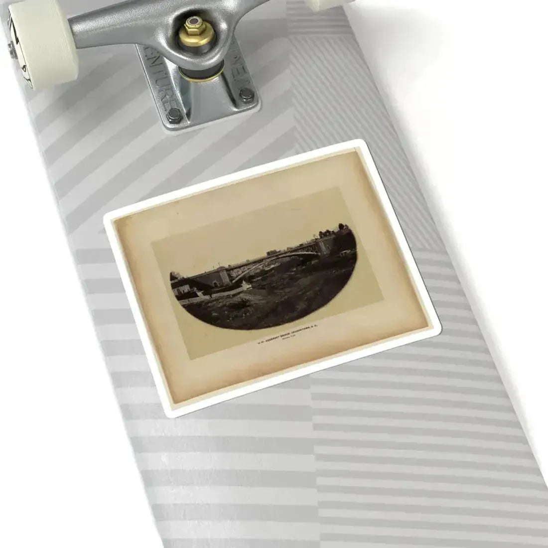 Aqueduct Bridge, Georgetown, D.C., General View (U.S. Civil War) STICKER Vinyl Kiss-Cut Decal - The Sticker Space