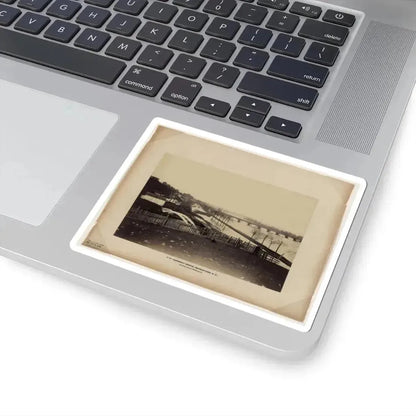 Aqueduct Bridge, Georgetown, D.C., Looking Toward Washington (U.S. Civil War) STICKER Vinyl Kiss-Cut Decal - The Sticker Space