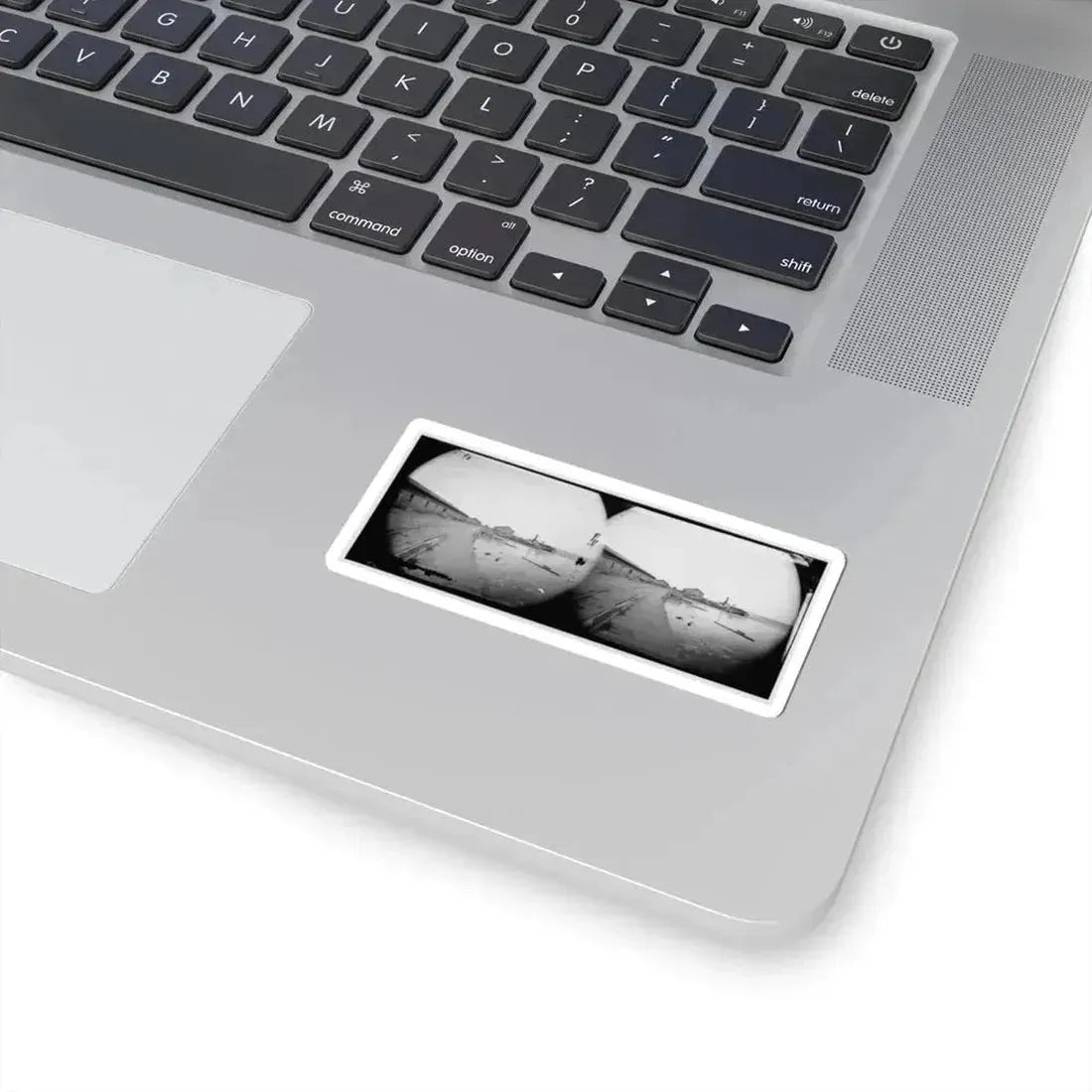 Aquia Creek Landing, Virginia. View of Wharf (U.S. Civil War) STICKER Vinyl Kiss-Cut Decal - The Sticker Space