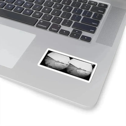 Aquia Creek Landing, Virginia. View of Wharf (U.S. Civil War) STICKER Vinyl Kiss-Cut Decal - The Sticker Space