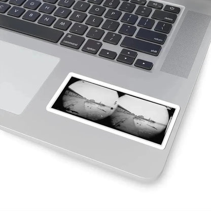 Aquia Creek Landing, Virginia. View of Wharf (U.S. Civil War) STICKER Vinyl Kiss-Cut Decal - The Sticker Space