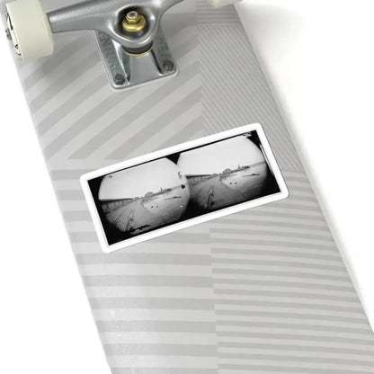 Aquia Creek Landing, Virginia. View of Wharf (U.S. Civil War) STICKER Vinyl Kiss-Cut Decal - The Sticker Space