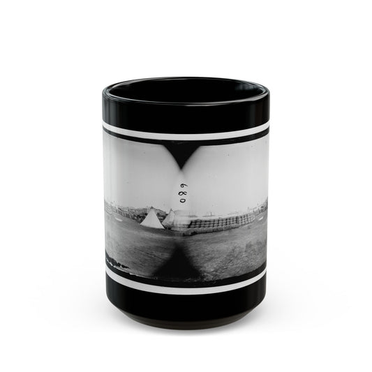 Aquia Creek Landing, Virginia. View From Commissary Department (U.S. Civil War) Black Coffee Mug