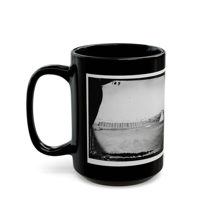 Aquia Creek Landing, Virginia. View From Commissary Department (U.S. Civil War) Black Coffee Mug