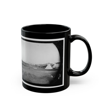 Aquia Creek Landing, Virginia. View From Commissary Department (U.S. Civil War) Black Coffee Mug