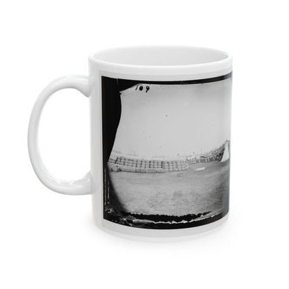 Aquia Creek Landing, Virginia. View From Commissary Department (U.S. Civil War) White Coffee Mug