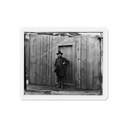 Aquia Crek Landing, Virginia. Capt. T.E. Hall, Assist. Quartermaster (U.S. Civil War) Refrigerator Magnet 6 Inch Die-Cut - The Sticker Space