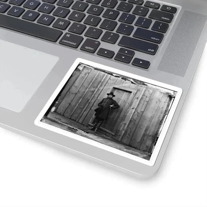 Aquia Crek Landing, Virginia. Capt. T.E. Hall, Assist. Quartermaster (U.S. Civil War) STICKER Vinyl Kiss-Cut Decal - The Sticker Space